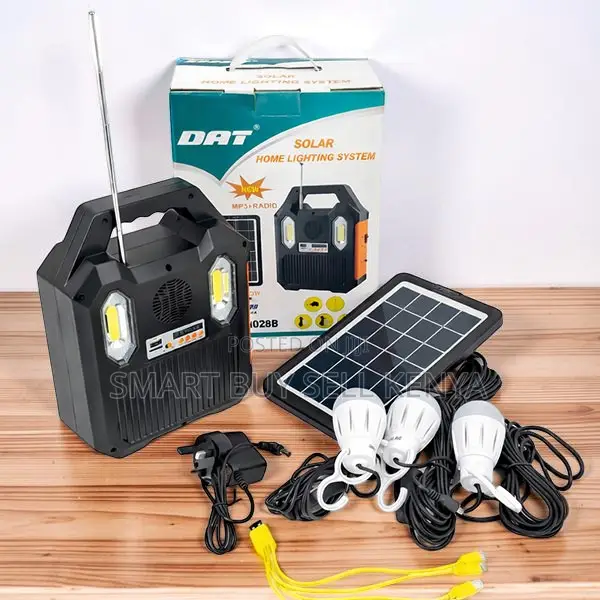Cost-Effective Power Kit Dat at-9028b Home Solar Lighting System Kit