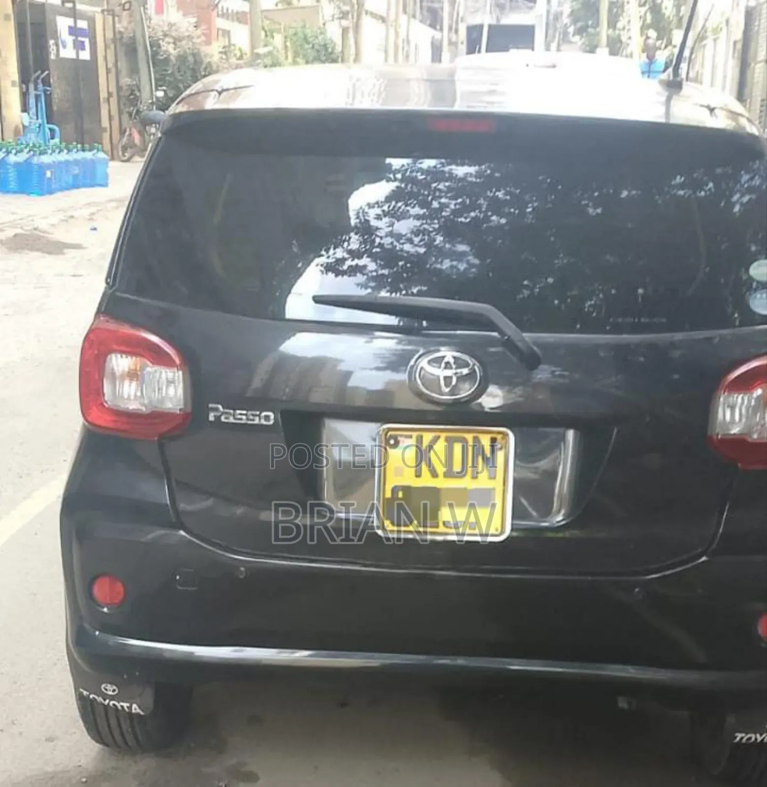 Toyota Passo 2016 Black