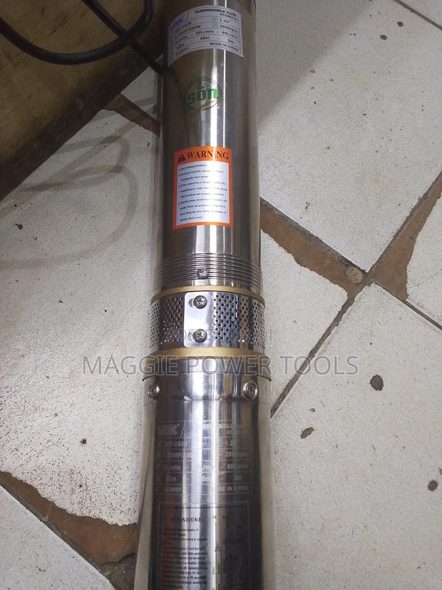 Approved and Guaranteed Submersible Water Pump/550w Submersible Pump
