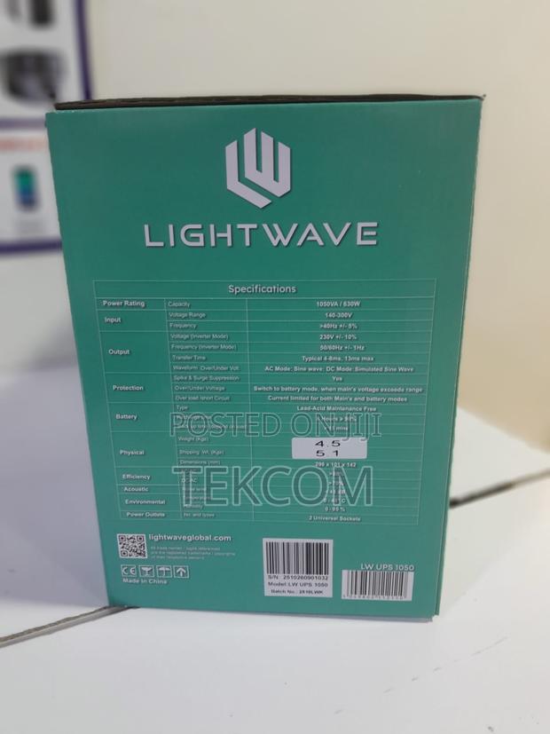 Ligthwave 1050va - thumbnail 3