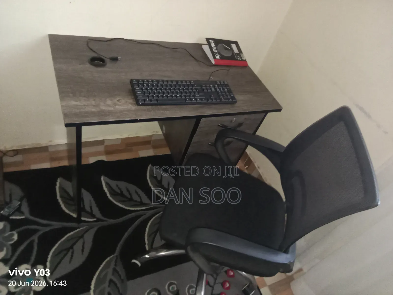 Office Desk and Chair