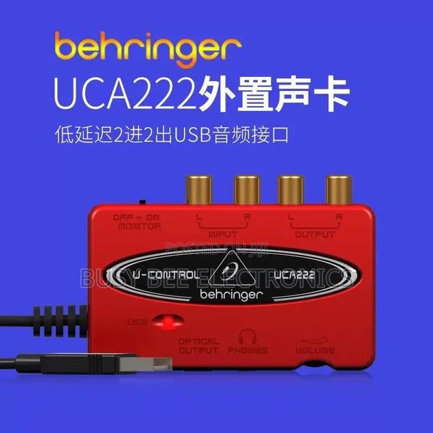 Behringers Uca202 Compact Usb/Audio Interface