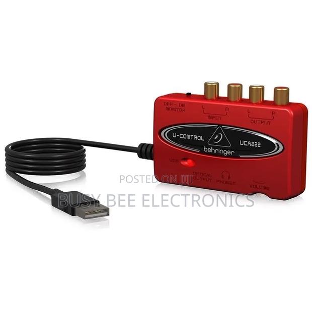 Behringers Uca202 Compact Usb/Audio Interface - thumbnail 2
