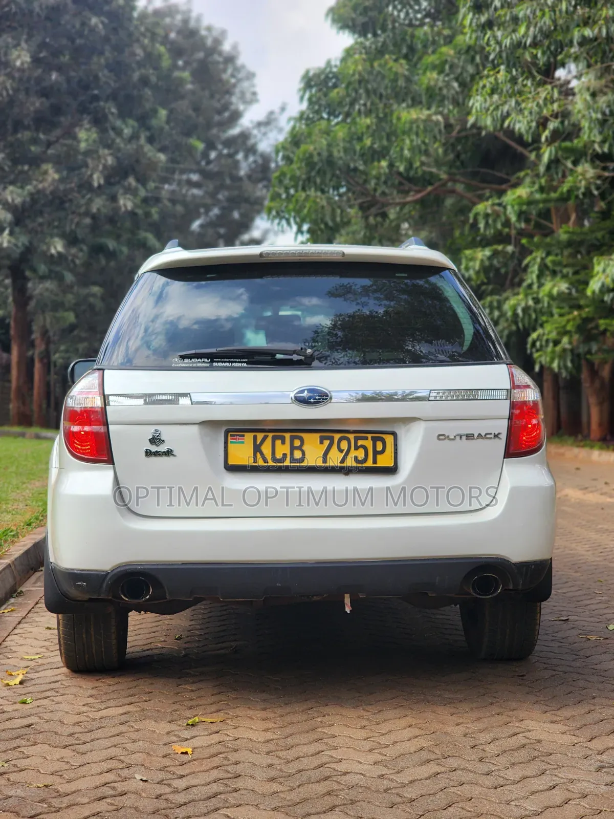 Subaru Outback 2007 White