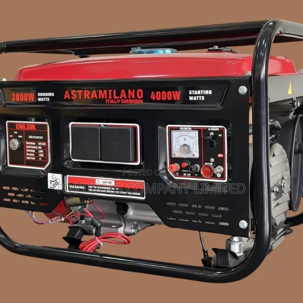 Astramilano Petrol Generator 2.8kva Rope Start