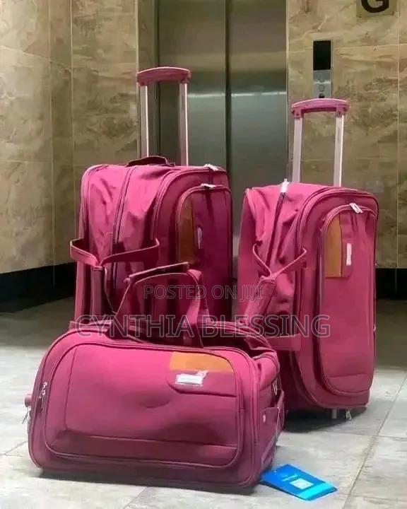High Quality Suitcases- Fabric Material - main view