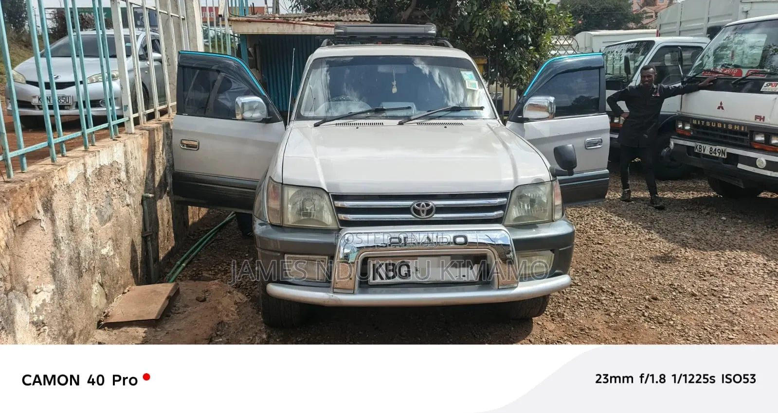 Toyota Land Cruiser Prado 2004 Pearl