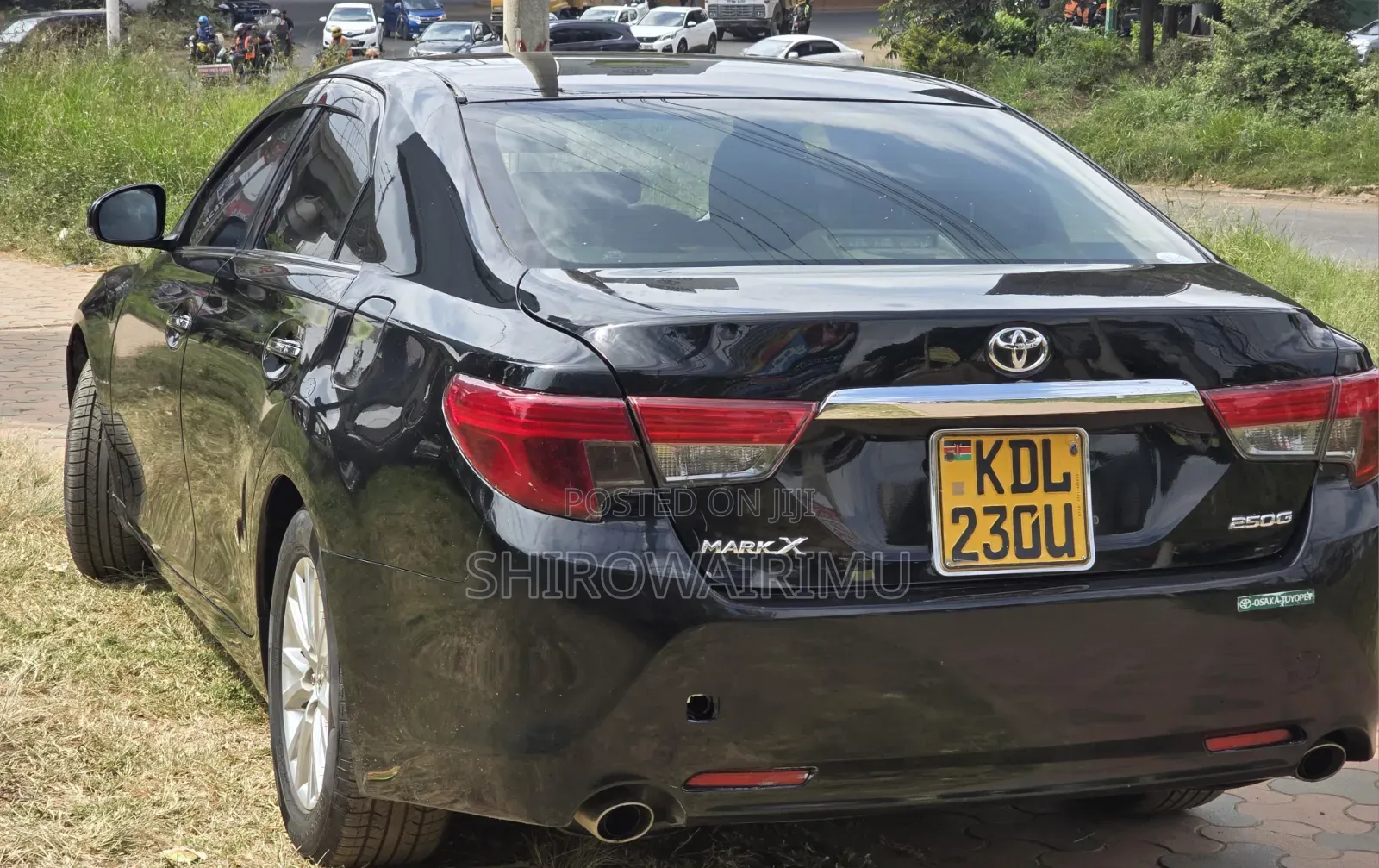 Toyota Mark X 2015 Matt Black
