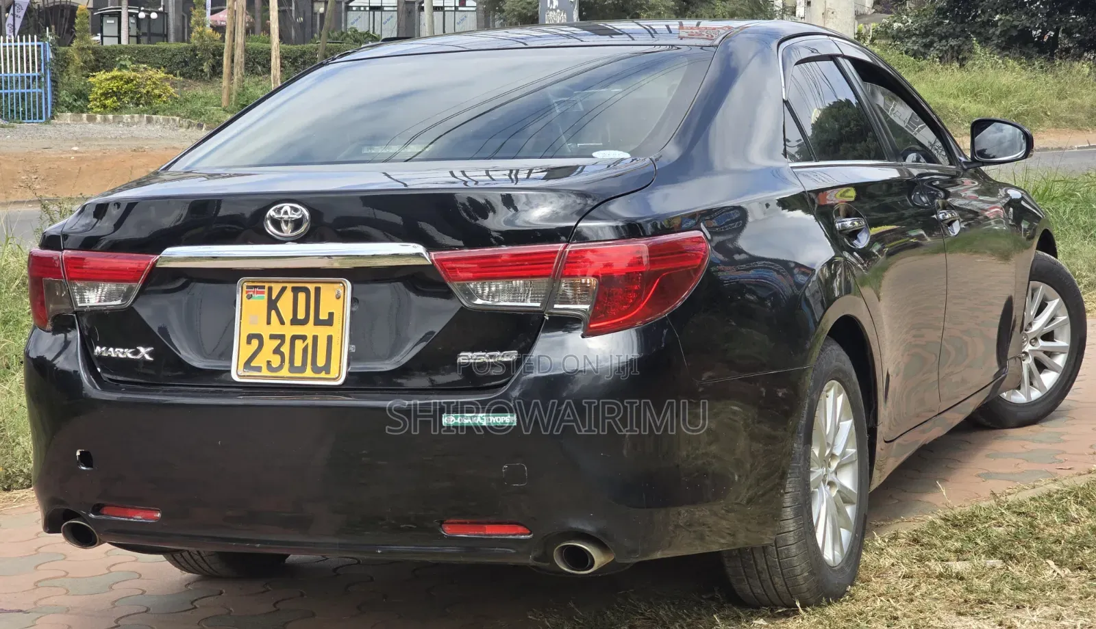 Toyota Mark X 2015 Matt Black