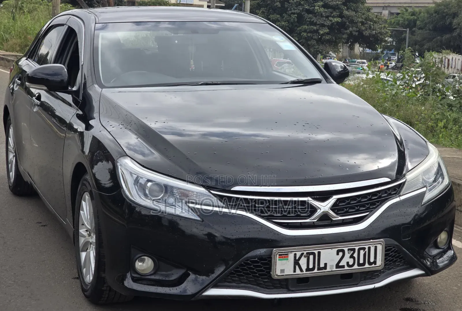 Toyota Mark X 2015 Matt Black