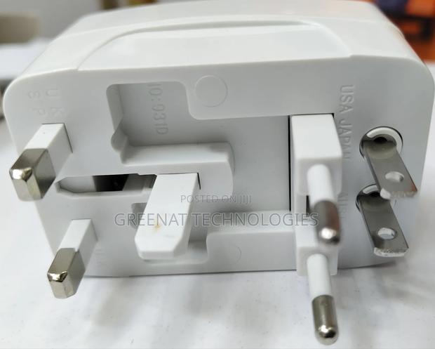 Universal Travel Adapter With 2 Usb to Europe, Us All Countries - thumbnail 2