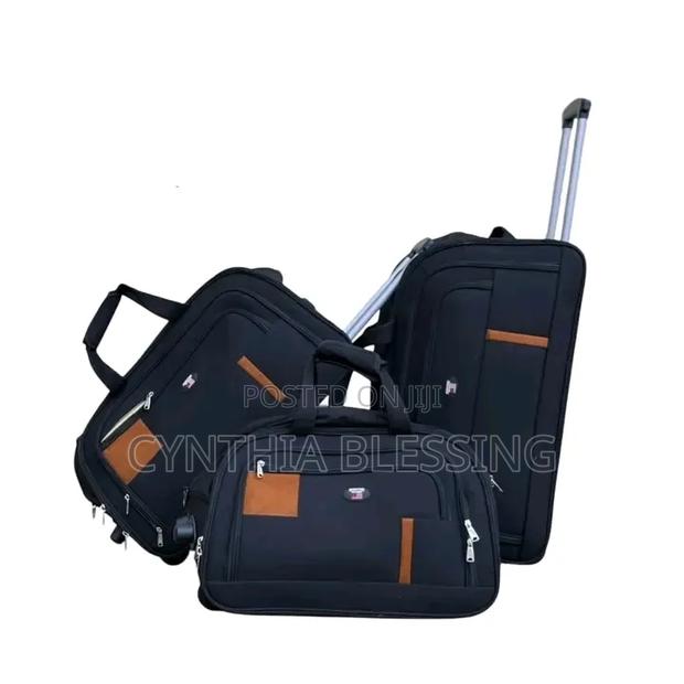 High Quality Suitcases- Fabric Material - thumbnail 2