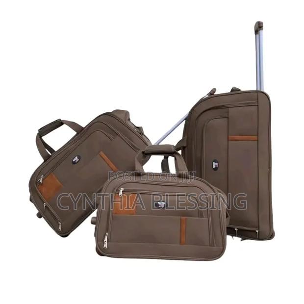High Quality Suitcases- Fabric Material - thumbnail 3