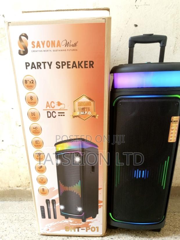 Sayona SHT-P01 Rechargeable Trolley Party Speaker