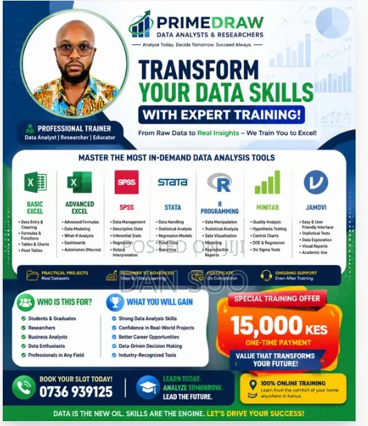 Excel and SPSS Clases