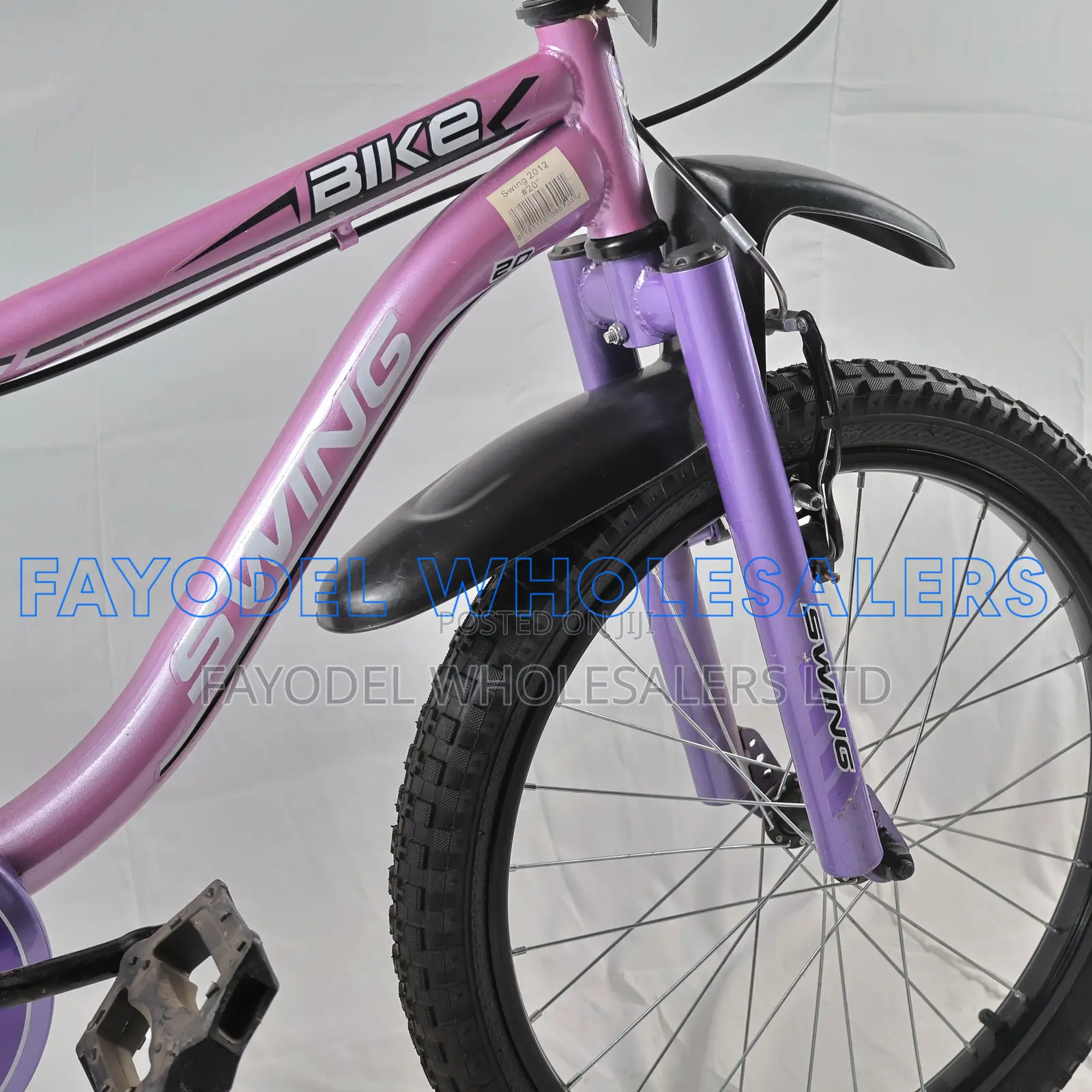 Swing Fat Tire Kids Bike With Front Suspension