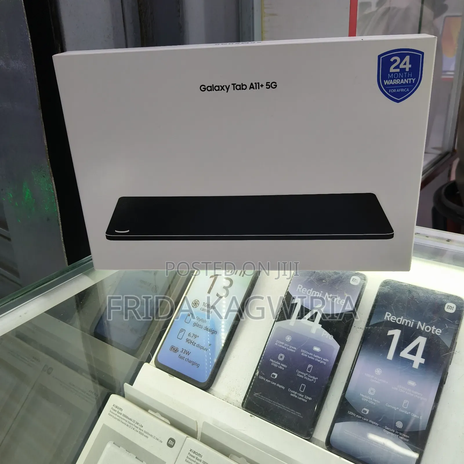 New Samsung Galaxy Tab A11+ 128 GB Black