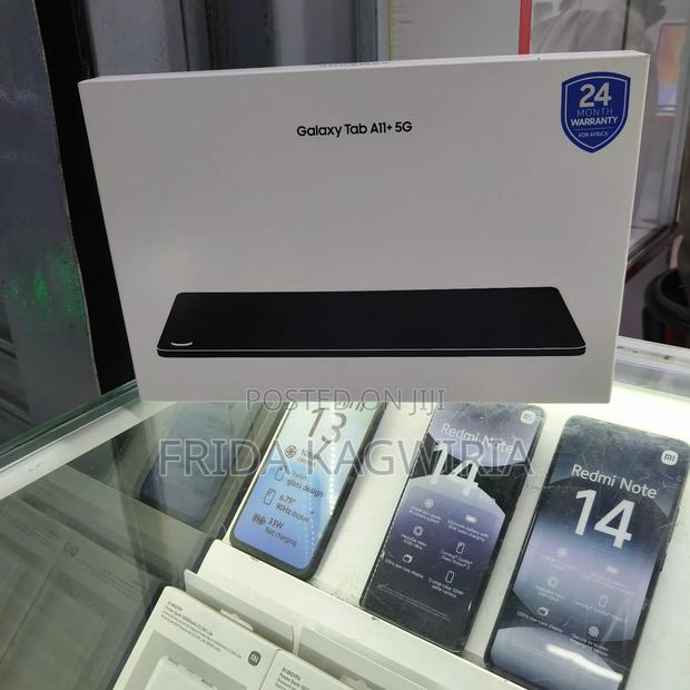 New Samsung Galaxy Tab A11+ 128 GB Black - thumbnail 2