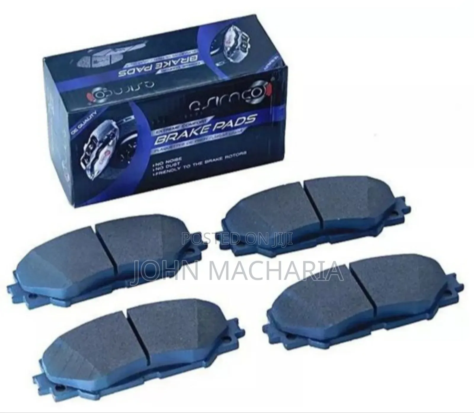 Brake Pads for Toyota Probox New Model, Vitz, Belta, Axio, Premio