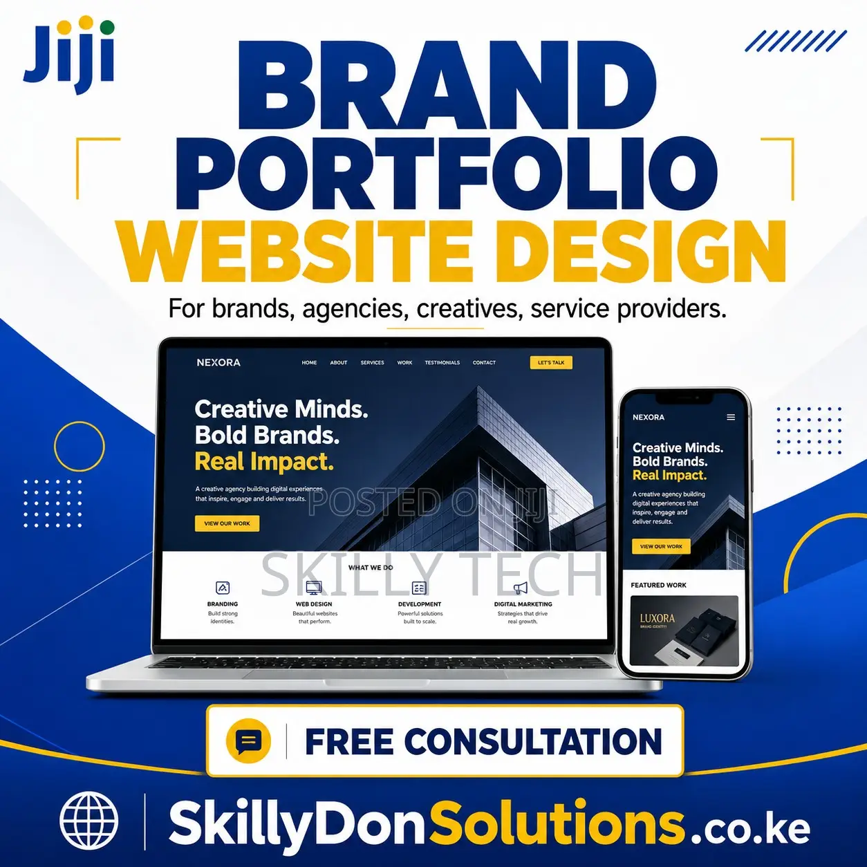 Portfolio Website Design - Brands, Agencies, Service Providers