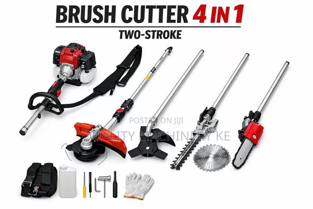 Easy to Use Brush Cutter 4 in 1 Two Stroke