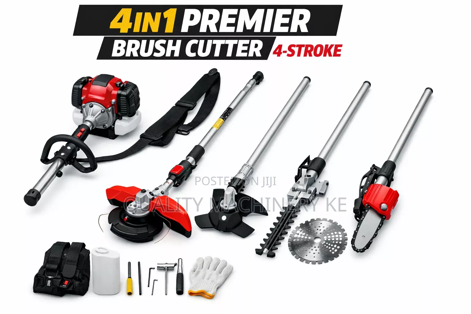 Quality 4in1 Premier Brush Cutter 4stroke