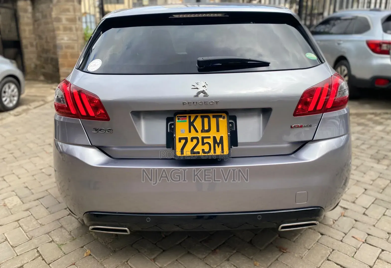 Peugeot 308 2018 Gray