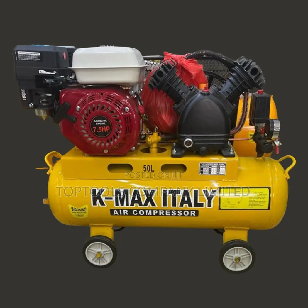 Kmax 50l Petrol Driven Air Compressor 7.5hp