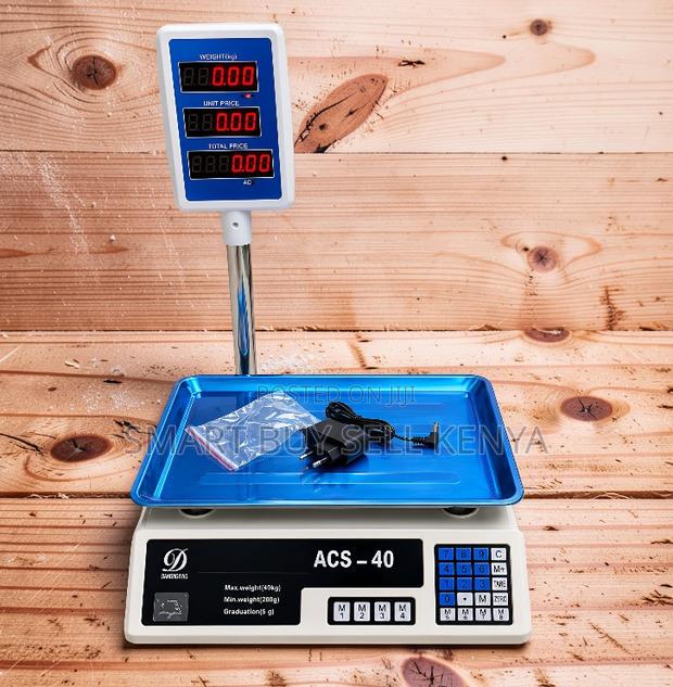 Long Battery Life Acs40 Upto 40kgs Weight Price Digital Weighing Scale