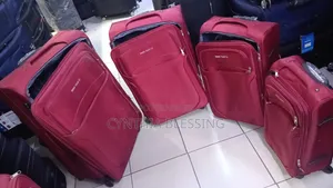 Four Wheel Suitcases-Fabric