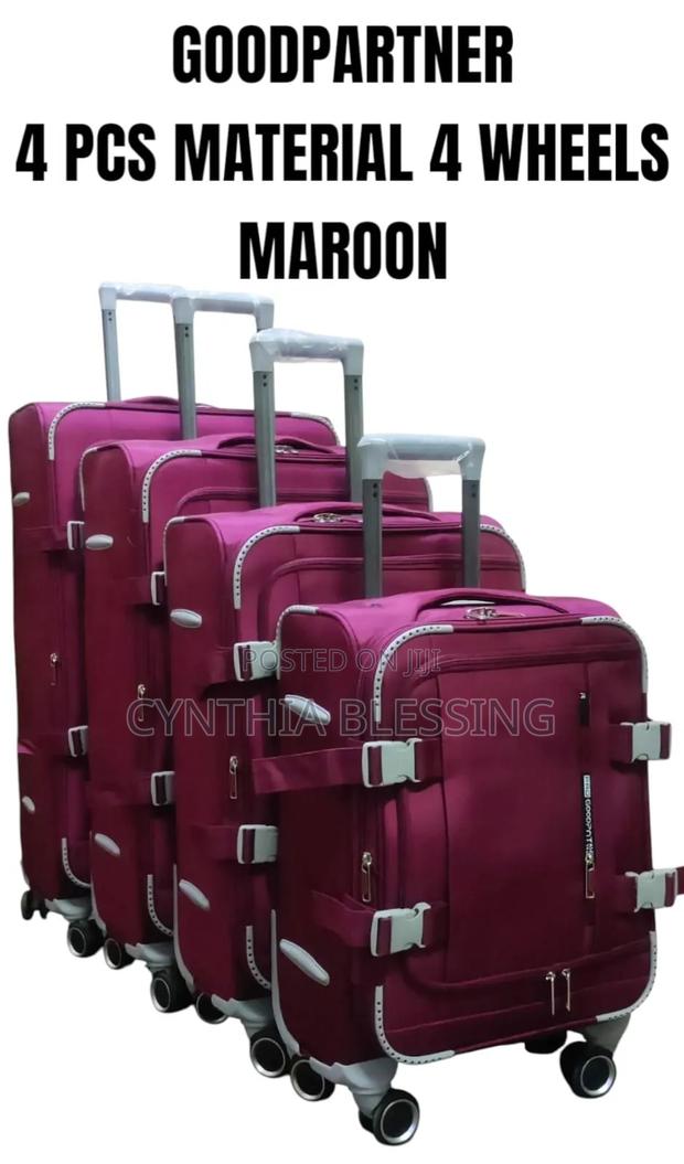 Four Wheel Suitcases-Fabric - thumbnail 2