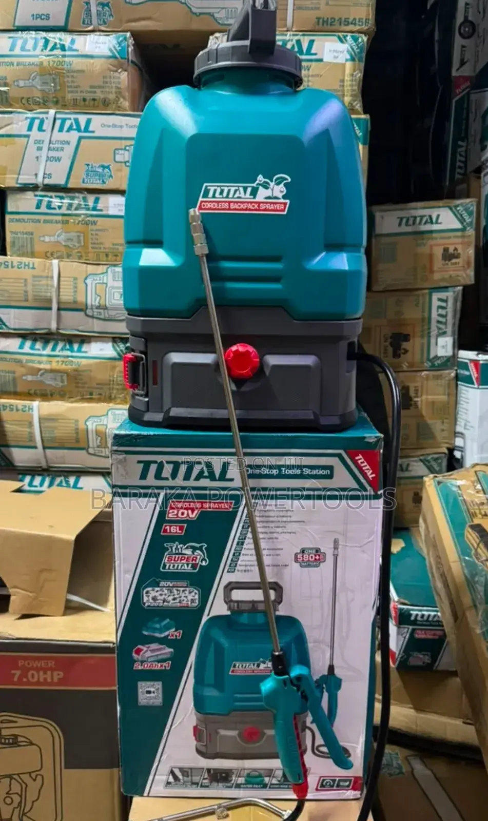 Rechargeable Total Knapsack Sprayer