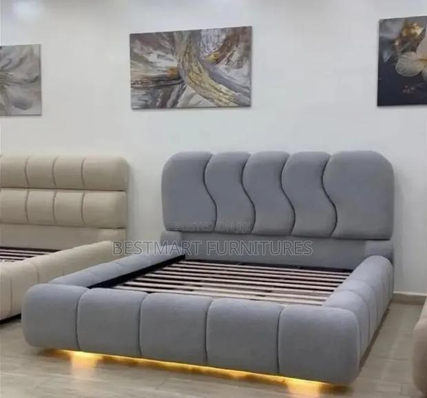 Modern Upholstered Bed Frame