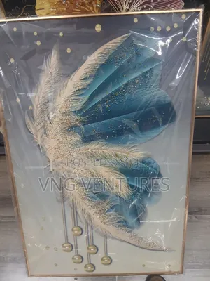 Crystal Glass Painting Wall Hanging