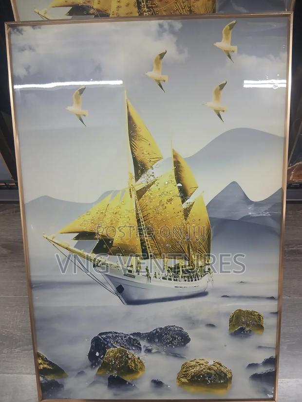 Crystal Glass Painting Wall Hanging - thumbnail 2