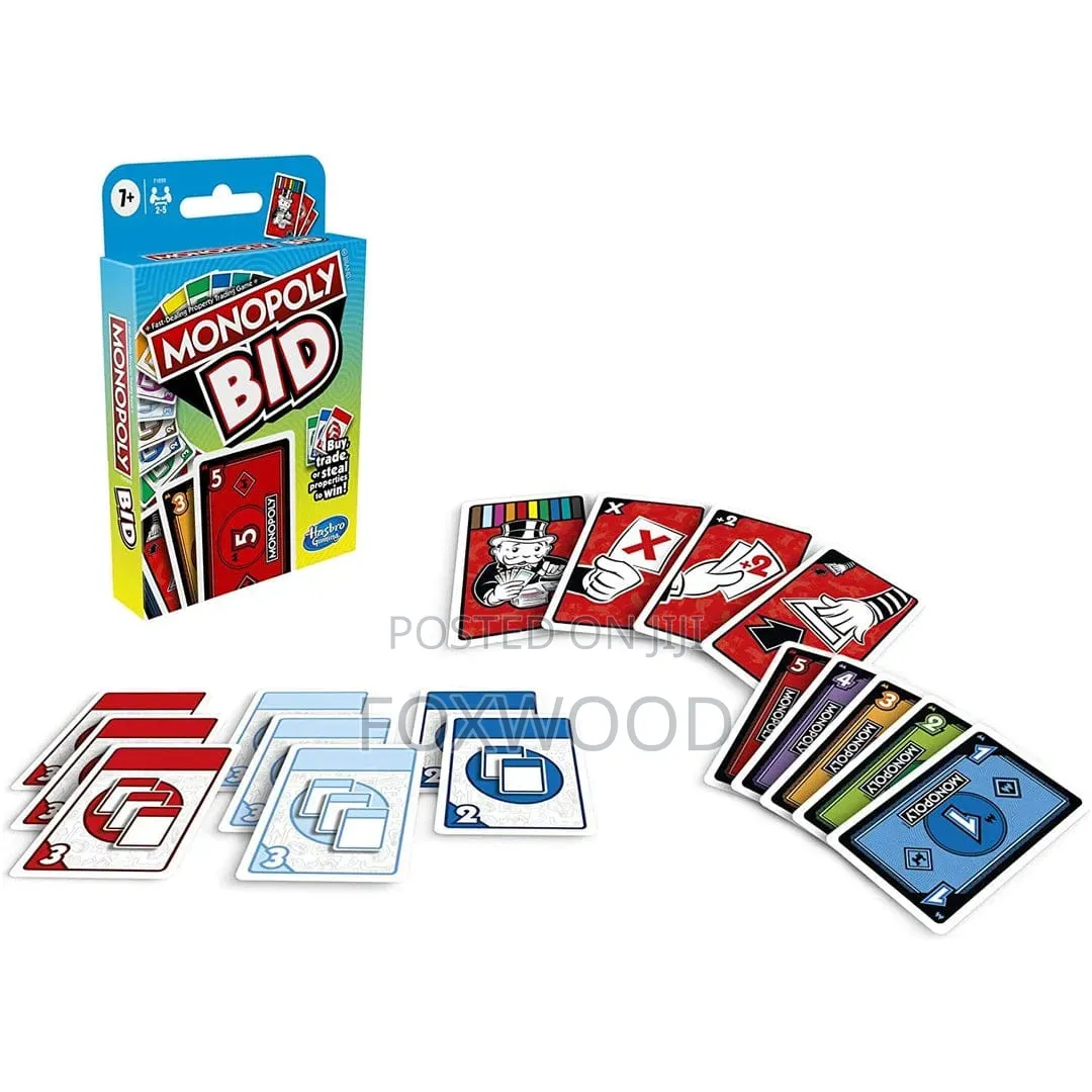 Monobody Bid Card Game