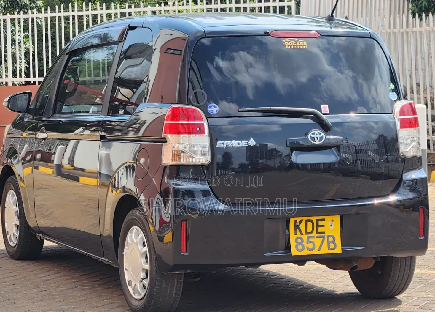 Toyota Spade 2014 Matt Black