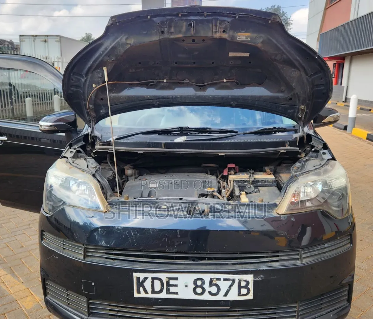 Toyota Spade 2014 Matt Black