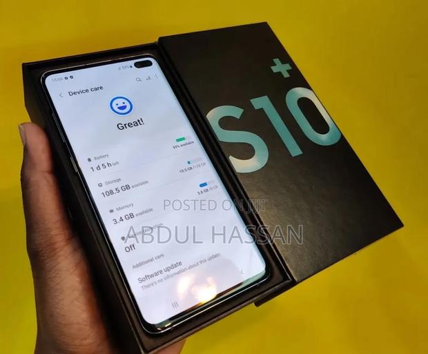 Samsung Galaxy S10 Plus 512 GB Green - thumbnail 2