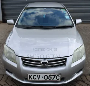 Toyota Axio 2013 Silver