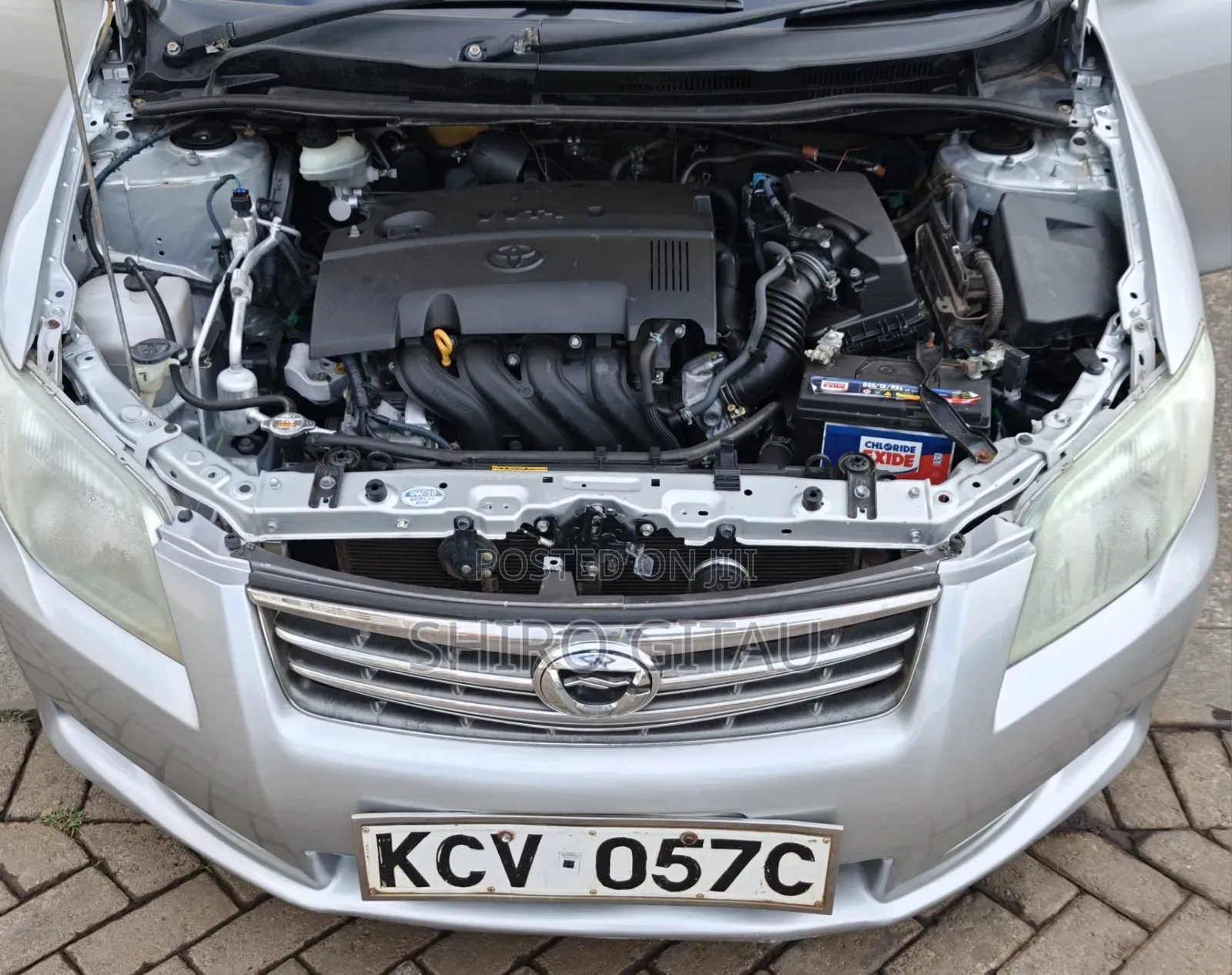 Toyota Axio 2013 Silver
