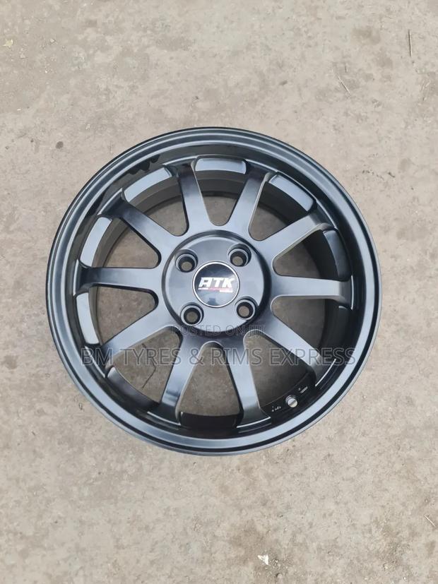 Rims (Size 15) Toyota (4 Holes, Set of 4)Black.