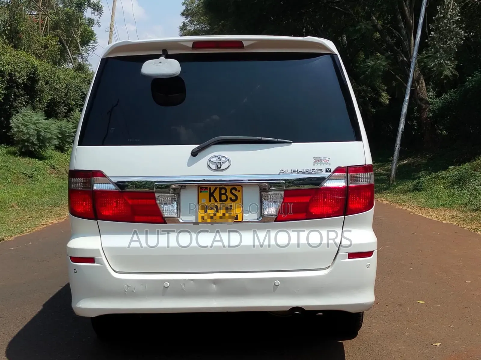 Toyota Alphard 2006 White