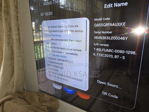 55 Inch Qled Samsung Tv (Q8f) - thumbnail 3