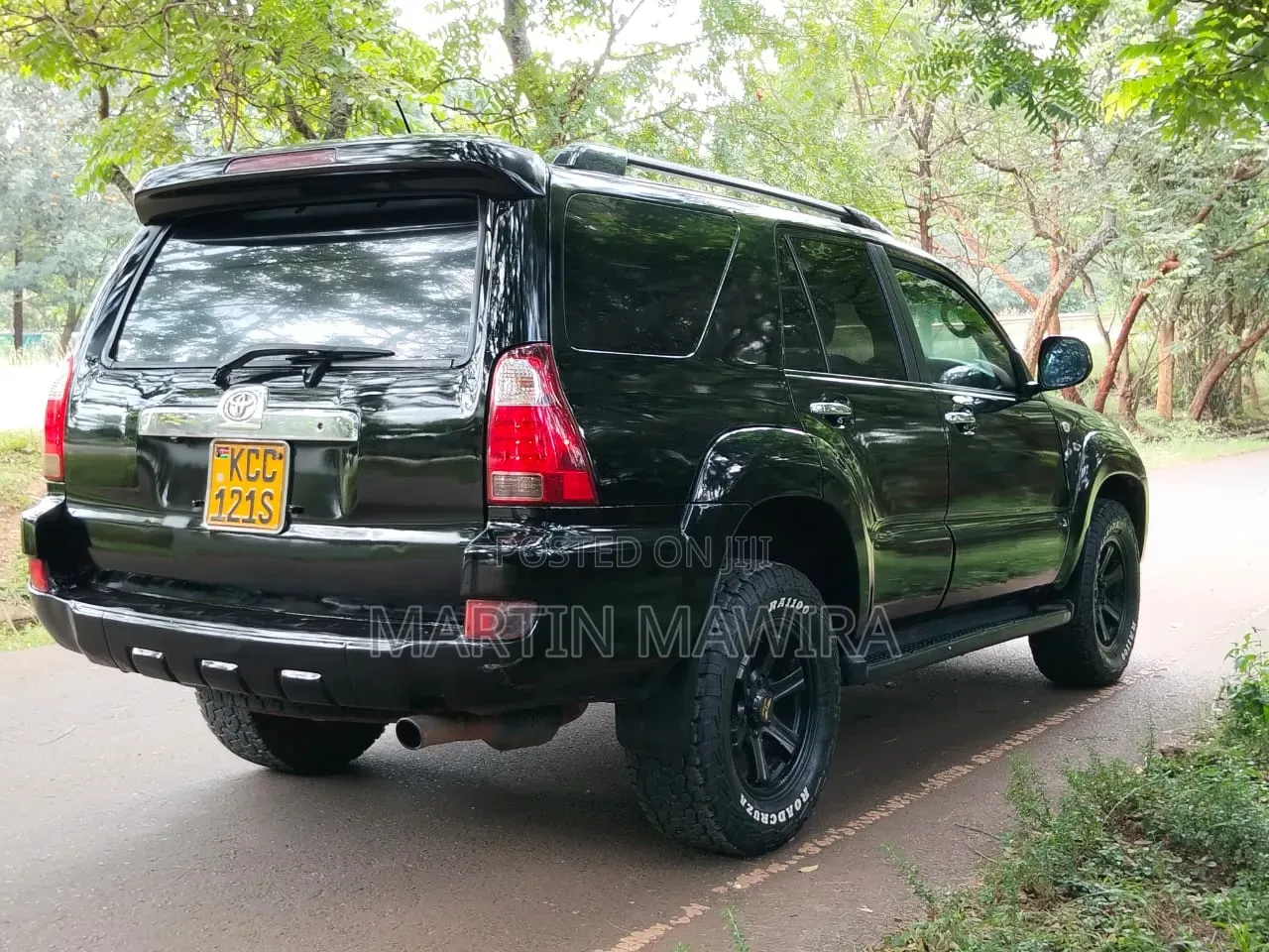 Toyota Hilux Surf 2009 Black