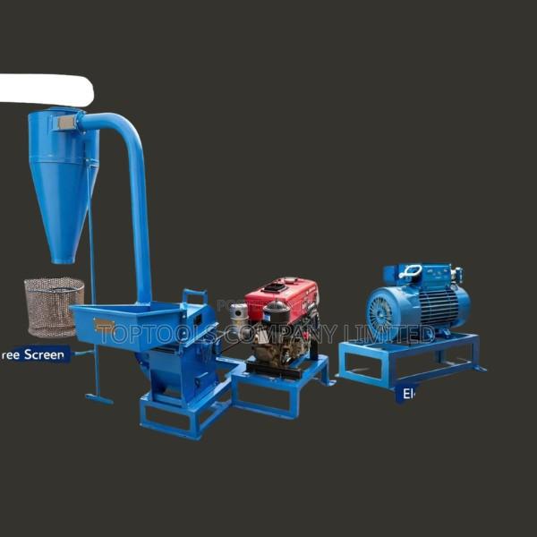 Commercial Posho Mill With Dual Frame 10hp Diesel Engine
