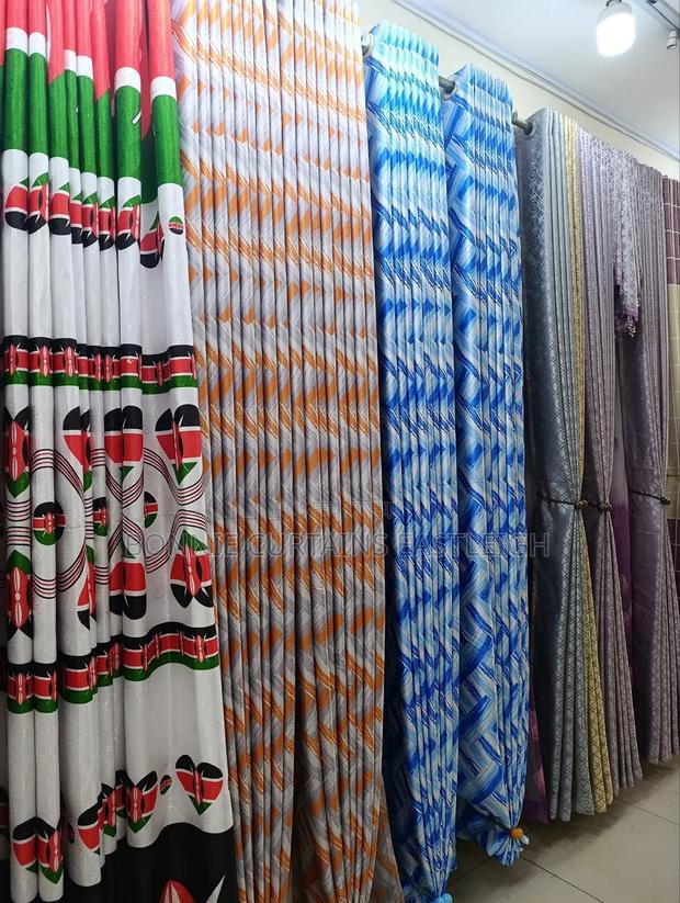 Orange Curtains for Offices