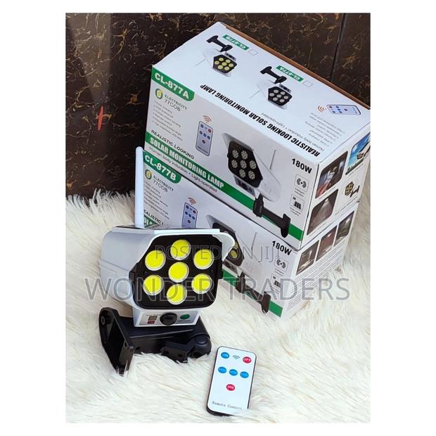 Solar Monitoring Lamp