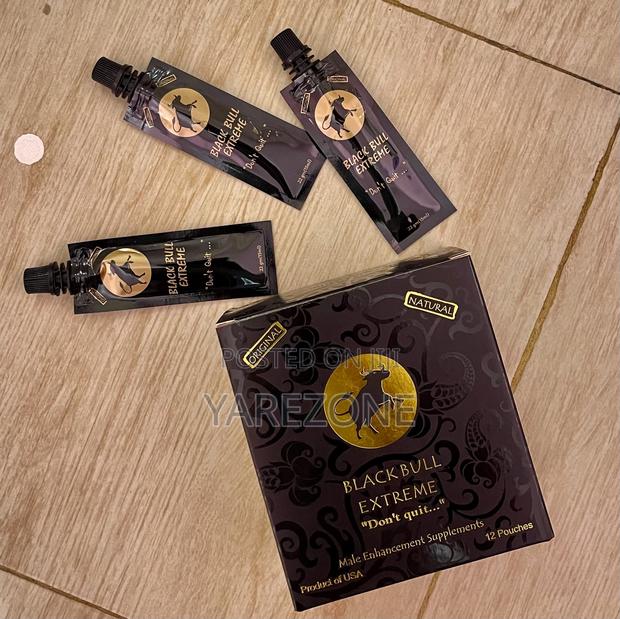 Natural Blackbull for Men Sexual Booster( 12 Pouches ) Original