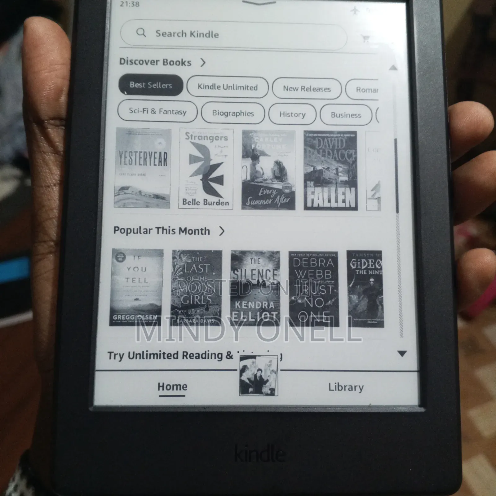Kindle Paperwhite 4 GB Black